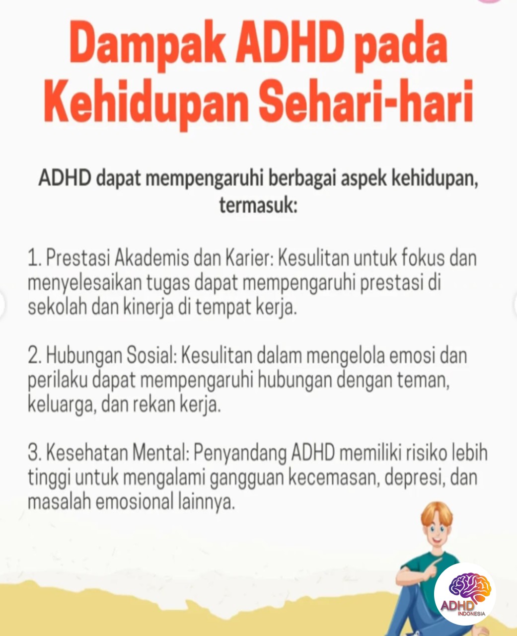 ADHD dan Hubungan Sosial Anak di Lingkungan Sekolah di Kabupaten Ponorogo