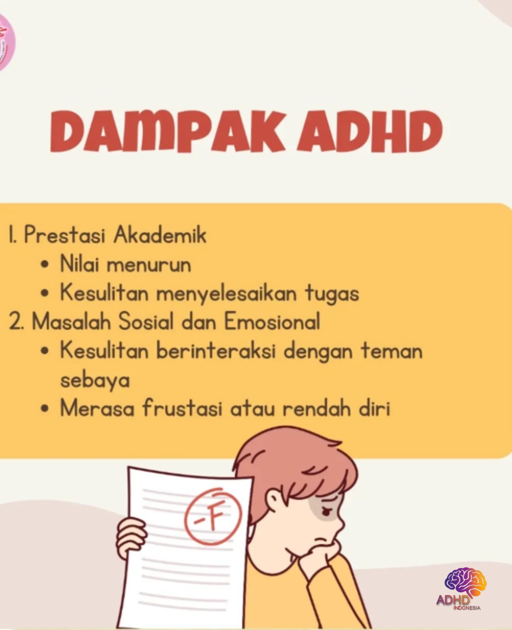 Dampak ADHD terhadap Proses Belajar Anak di Kabupaten Ponorogo