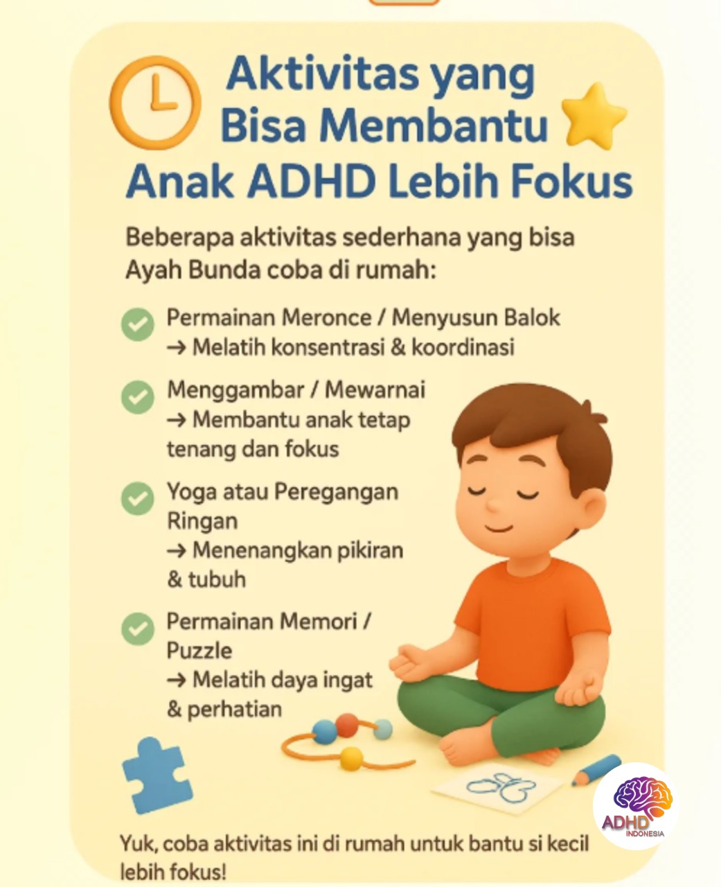 Pendekatan Edukatif yang Tepat untuk Anak ADHD di Kabupaten Ponorogo